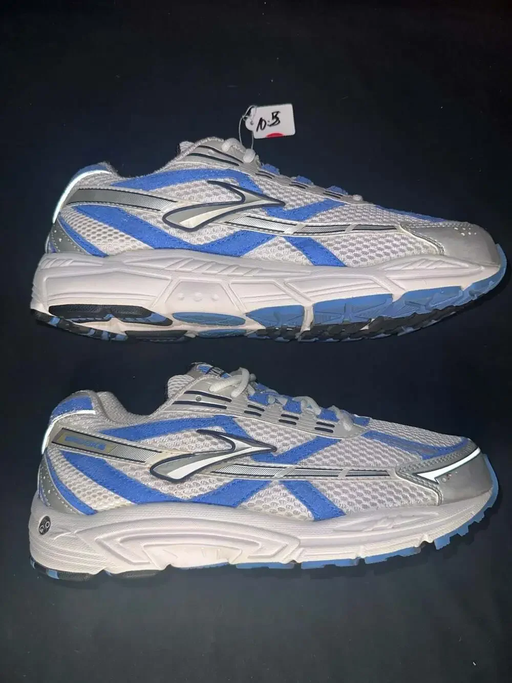 No.46 Brooks Dyad Running Sneakers White/Blue